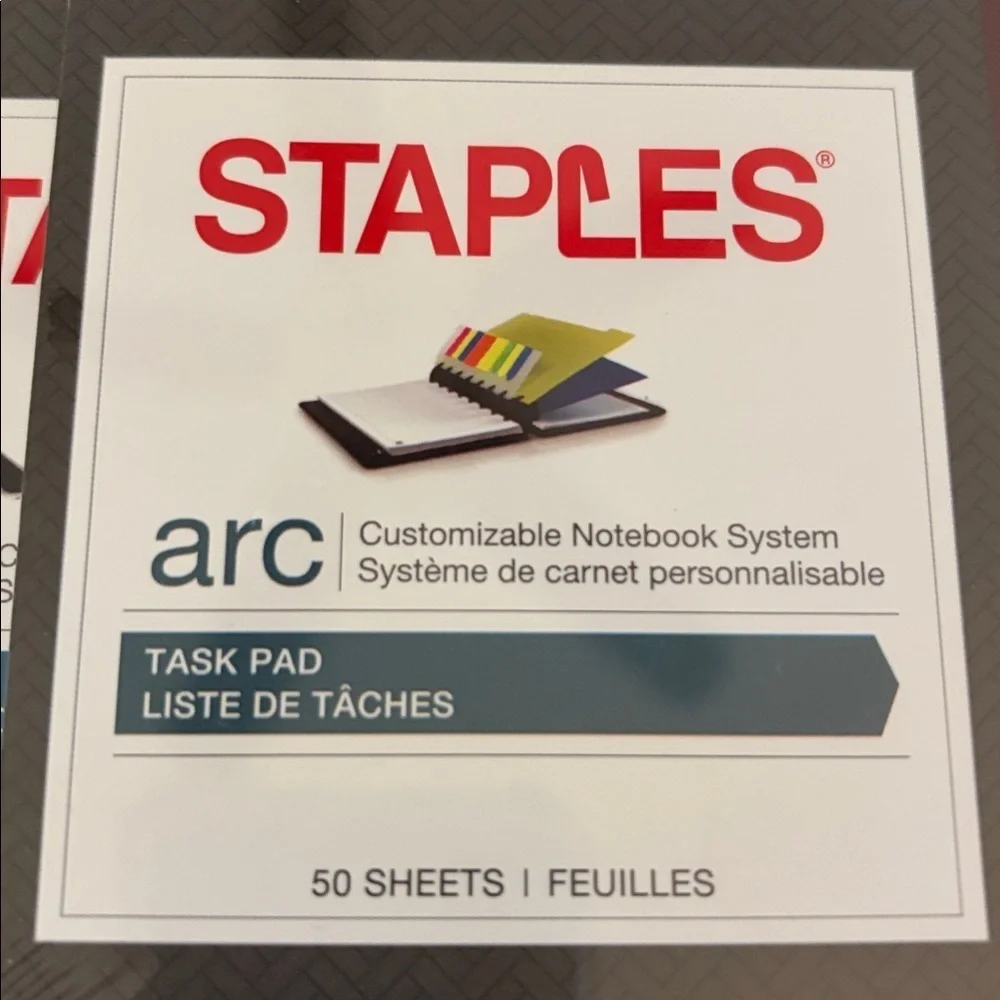 Staples JR task pad 5.5 x 8.5 for Dis bound Arc “Gotta get it done Now”